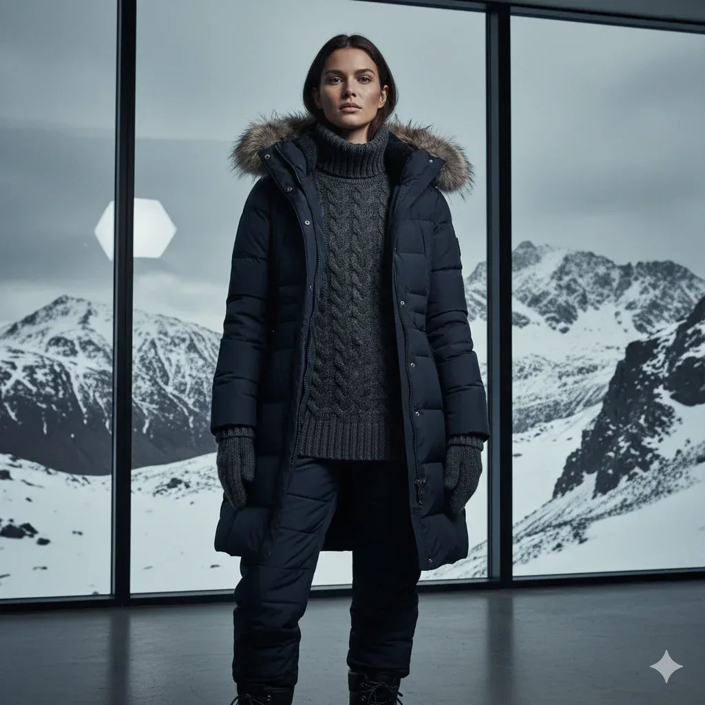 Deep Cold Collection | Outerwear & Knitwear for Cold - Onyx Opal