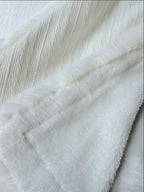 Velvet Cape Coat with Fur Trim — Hooded Winter Layer - Onyx Opal