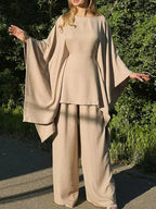 Batwing Knit Set — Fall/Winter Commute Edit - Onyx Opal