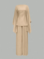 Batwing Knit Set — Fall/Winter Commute Edit - Onyx Opal