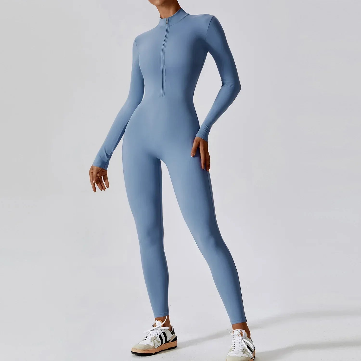 Women's Performance One-Piece Jumpsuit | Sculpting Activewear - Onyx Opal