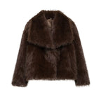 Thick Faux-Fur Coat — Autumn/Winter Street Edit - Onyx Opal