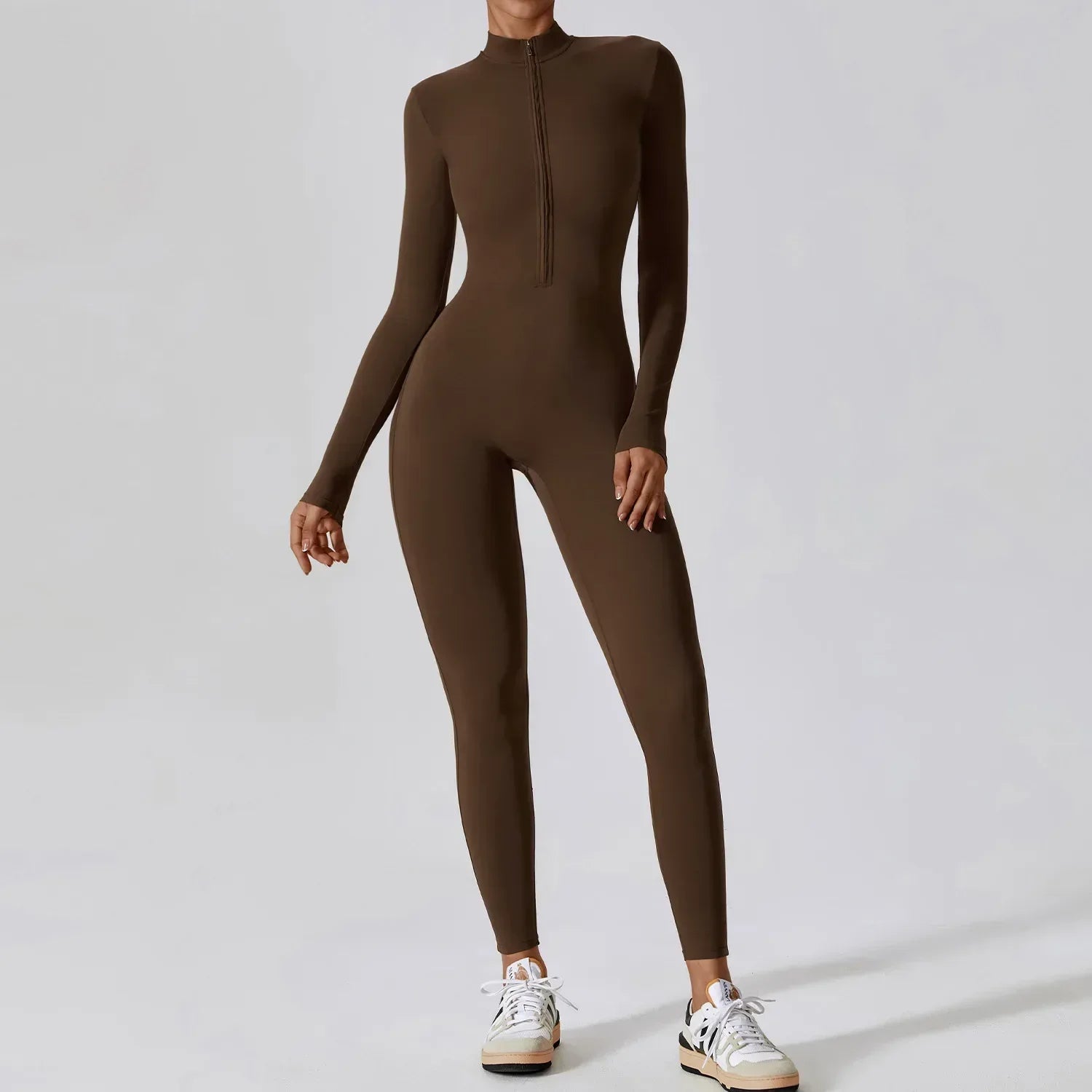 Women's Performance One-Piece Jumpsuit | Sculpting Activewear - Onyx Opal