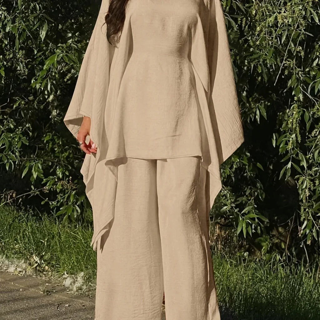 Batwing Knit Set — Fall/Winter Commute Edit - Onyx Opal